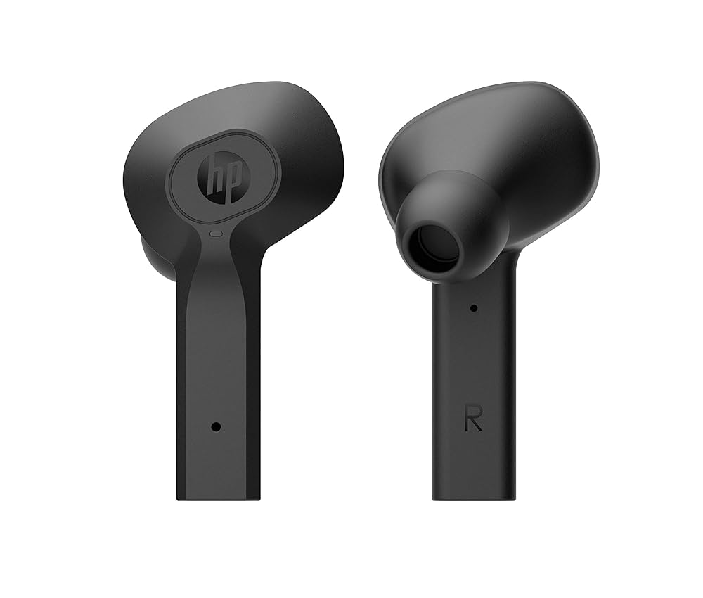 イヤホン HP True Wireless Headphones HP Wireless Earbuds with Noise Reduction. All-day Comfort